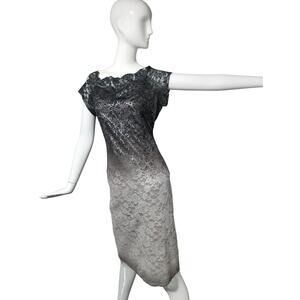 ONYX Nite Women's size 14 Large Ombre Whimsigoth Witchy Fairygoth Lace Dress